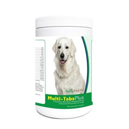 UPC: 0840235182559 | Healthy Breeds 840235182559 Kuvasz Multi-Tabs Plus Chewable Tablets – 365 Count