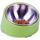 thumbnail image 1 of Cuenco inclinado de 15° sin desorden para perros y gatos, comedero para mascotas con ángulo inclinado, antideslizante y antiderrames, más fácil de alcanzar los alimentos Xemadio YBY065-2, 1 of 6