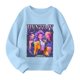 thumbnail image 3 of Moonsky Sudadera de cuello redondo Pop De-on - Sudadera de manga larga con estampado del cantante HUNTR/X - Sudadera de cuello redondo y manga larga para hombre y mujer,Azul claro,110, 3 of 4