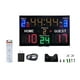 thumbnail image 1 of Marcador de baloncesto profesional Soledad electrónico para colgar en la pared, 1 of 8