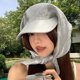 thumbnail image 4 of Stylish Sunproof Hat For Women Teens Popular Headscarf Hat Casual Outdoor Activity Sport Baseball Hat Daily Wear Pink, 4 of 4