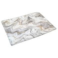thumbnail image 2 of MKHERT Abstract Luxurious White Golden Marble Stone Wall Tile Doormat Rug Home Decor Floor Mat Bath Mat 30x18 inch, 2 of 3