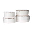 thumbnail image 3 of Contenedores de Alimentos 8 PZS Gibson Mauna Melamina Blanco Hielo CON Tapa de Polipropileno, 3 of 3