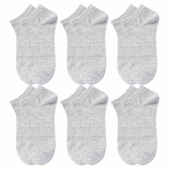 TELOLY 10Pairs Ankle Socks for Women,100%Cotton Womens Ankle Socks Size 9-11,Low Cut Socks