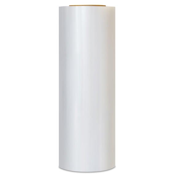 MMBM Cast Hand Stretch Wrap 15" x 1500' 70 Gauge 1 Roll Clear Quiet Unwind Dirt Resistant Film for Packing Moving