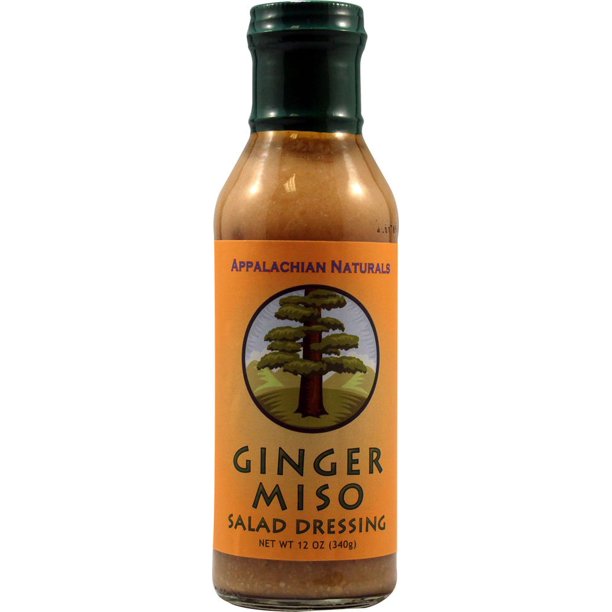 Appalachian Naturals Salad Dressing Gluten Free Ginger Miso 12 fl oz