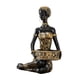 thumbnail image 3 of Figura femenina africana, escultura, coleccionable, estatua única, decoración de almacenamiento para cafetería, sala de estar, regalo navideño, aparta, 3 of 9