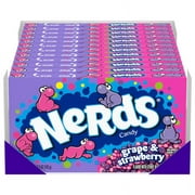 Nerds Grape and Strawberry Theater Box Candy 5 oz, 12 Count