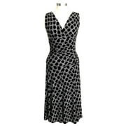 Women's Circular Print Dress