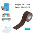 thumbnail image 2 of Uxcell Aerial Hoop Tape, Athletic Tape Adhesive Non-Slip Grip Tape Yoga Rig Sports Tape for Wrapping Gymnastics Coffee 16.4ft x 1.5 Inch, 2 of 7