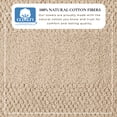 thumbnail image 2 of Great Bay Home Quick Dry Cotton Textured 6 Pack Hand Towel Set, Sandstone, 2 of 5