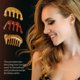 thumbnail image 3 of Moyic Peine de madera, masajeador antiestático para peinar el cabello, masaje para peluquería, relajación, circulación sanguínea, hogar Suministros de limpieza para el hogar tipo 3 Moyic HA062729-03, 3 of 6