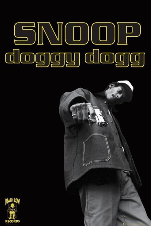Snoop Doggy Dogg Gun 36x24 Music Art Print Poster