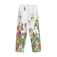 thumbnail image 5 of Balery Men'S Herbs And Wildflowers Pants,Sleepwear Pants,Pajama Pants,Pj Bottoms Drawstring And Pockets-Small, 5 of 9