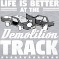 thumbnail image 3 of CafePress - Demo Derby Life Is Better At D Long Sleeve T Shirt - Womens Baseball Tee, 3 of 4
