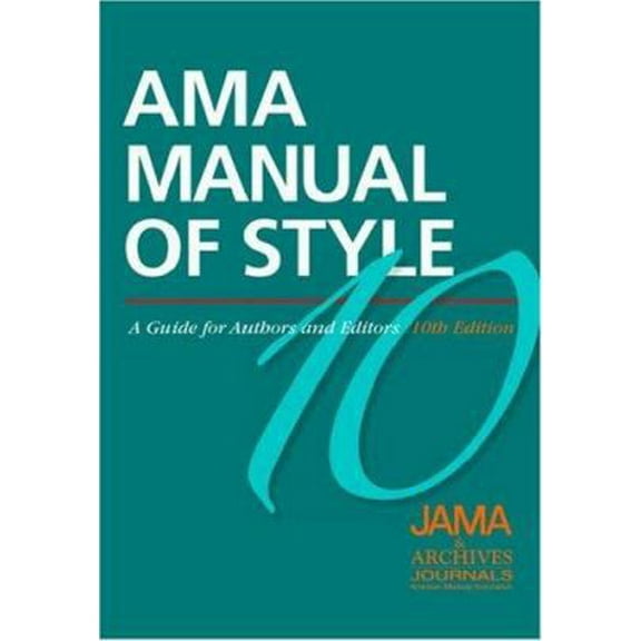 Pre-Owned AMA Manual of Style: A Guide for Authors and Editors (Hardcover) 0195176332 9780195176339
