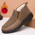 thumbnail image 2 of NOKIO Men'S Stylish Thermal Winter Snow Boots Men'S Padded Winter Walking Boots Men'S Warm Fleece-Lined Winter Shoes Warm And Snow Boots Fashion In Cold Men'S Insulated Fashion Boots, 2 of 5