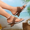 thumbnail image 4 of Willtoo Women’s Kitten Heels Polka Dots Flip Flops Slip On Open Toe Low Heels, 4 of 7
