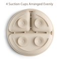thumbnail image 3 of Toddler Suction Plate with Lid, 100% Food Grade Silicone, Microwave & Dishwasher Safe, 3 of 5