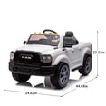 thumbnail image 2 of Arnahaishe 12V Electric Ride On Car Toys with Parents Control, 3-speed Adjustment,Bluetooth and Music, Gift Pickup For Kids Aged 3-5, White, 2 of 12