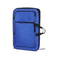 thumbnail image 3 of Uxcell 14.2" x 19.3" Art Portfolio Bag Backpack, Drawing Organizer, Dark Blue, 3 of 5