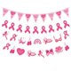 thumbnail image 3 of Xiao Hua Banner de decoración para fiesta del Día Internacional de la Mujer con Amor por el Pecho - Banner de evento de concientización sobre la salud mamaria, C, 3 of 4