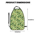 thumbnail image 2 of Naloa Avocado With Seeds 2Pcs Anti-Kick Back Seat Cover Kick Mat, Car Seat Protector with 3 Storage Pockets, 2 of 8