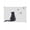 Gray, variant on Outdoor Sun Shade Sail 8'x10', Funny Black Cat Patio Beach Shade Canopy Cloth Waterproof, Vintage Simple Cats Grey Butterfly Animals TearResistant & UV Protection Sun Sail for Backyard Garden Deck