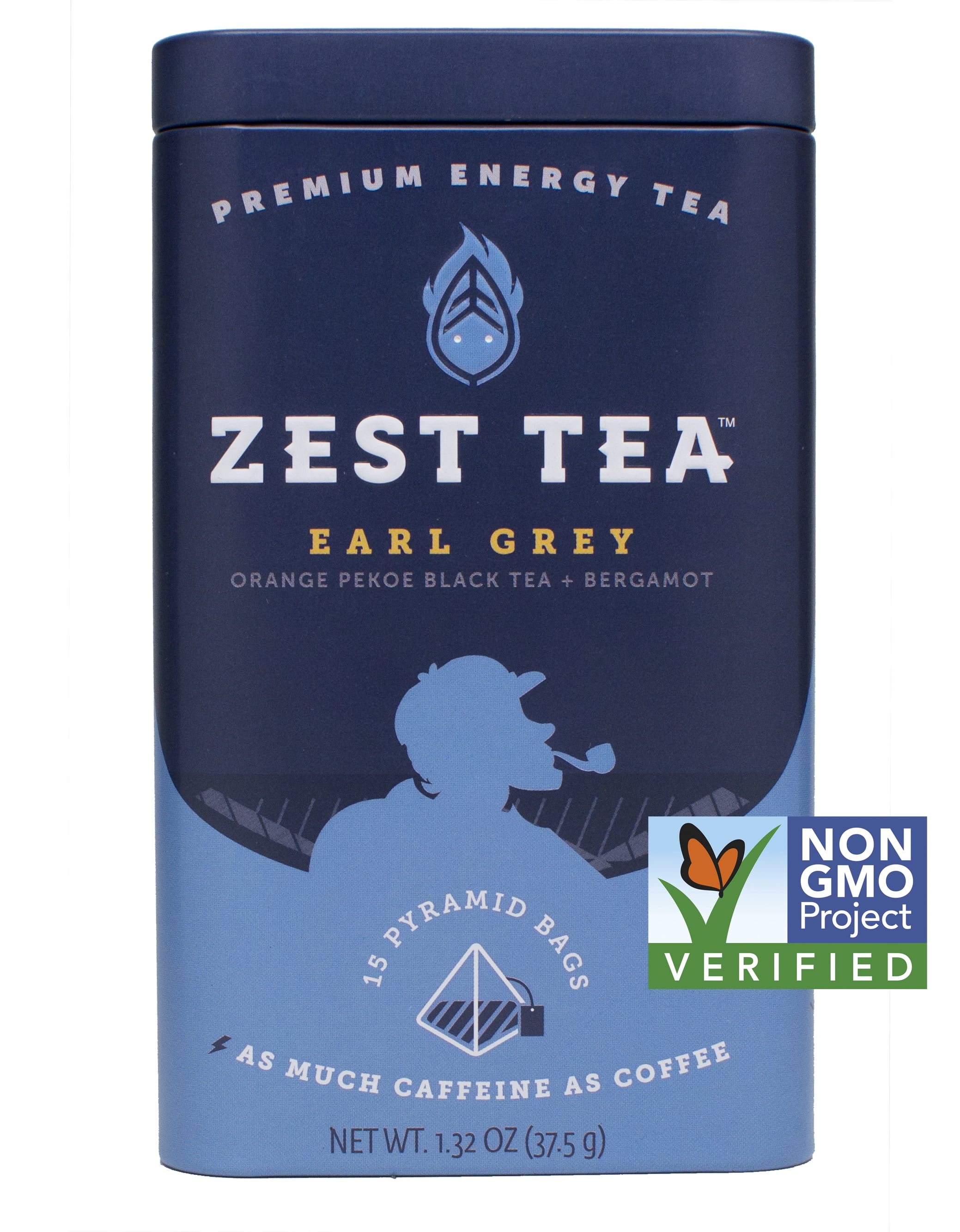 ZEST ENERGY TEA AERL GREY 1.32 OZ