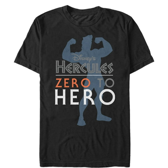 Men's Hercules Zero to Hero Graphic Tee Black Small