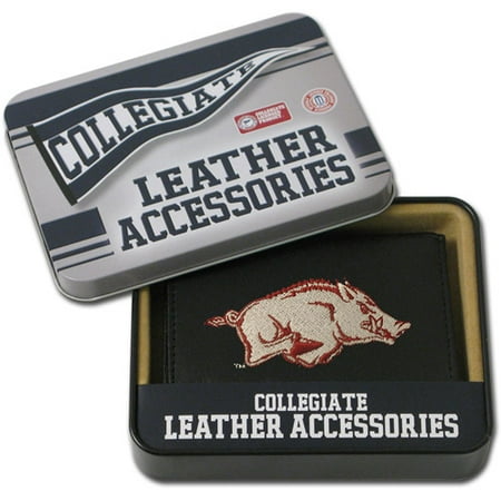 - NCAA - Men's Arkansas Razorbacks Embroidered Trifold Wallet