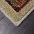 thumbnail image 2 of Mohawk Home Prismatic Scarlett Gold Traditional Ornamental Oriental Precision Printed Area Rug, 5'x8', Gold & Red, 2 of 5