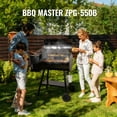 thumbnail image 3 of Z GRILLS BBQ Master Wood Pellet Grill & Smoker 8 in 1 Grill Auto Temperature Control, 567 sq.in Cooking Area for Outdoor Cooking, 3 of 19