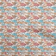 thumbnail image 1 of oneOone Silk Tabby White Fabric Abstracts Craft Projects Decor Fabric Printed By The Yard 42 Inch Wide, 1 of 5