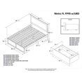 thumbnail image 4 of Leo & Lacey Urban Full Storage Platform Bed in Espresso, 4 of 4