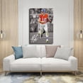 thumbnail image 5 of American Football Bo Nix Posters Sports Star98 Canvas Poster, 5 of 8