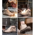 thumbnail image 2 of AUXDIQ Work Shoes Men Women Breathable Steel Toe Cap Industrial Trainers Lightweight Construction Sneakers Sport Shoes, 2 of 6