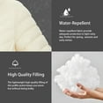 thumbnail image 7 of Women's Lightweight Packable Puffer Jacket Winter Warm Puffer Jacket Jacket with Stand Collor (Beige, XXL), 7 of 7