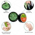 thumbnail image 4 of Glitter Nail Gel 01 - Shiny Sequin Nail Gel Platinum Nail Gel Glitter Gel Nail Polish /Led Gel Polish Home Diy Manicure Salon Varnish, Nail Art, Nail Patch, Easter, St. Patrick'S D Makeup Organizers, 4 of 9