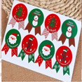 thumbnail image 3 of 10pcs Christmas Sealing Sticker Xmas Theme, 3 of 3