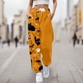 thumbnail image 1 of WILLBEST Pantalones Deportivos Casuales para Mujer, Cómodos, con Estampado de Halloween, Cintura Elástica Suave, para Uso Diario, para Otoño E Invierno. Extra Grande, 1 of 4
