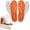 Orange*2, variant on Morrat Insole - 2025 4D Cloud Insoles with Memory Foam, Orthopedic Arch Support Inserts for Women & Men, Walk on Clouds Comfort with Shock Absorption Technology