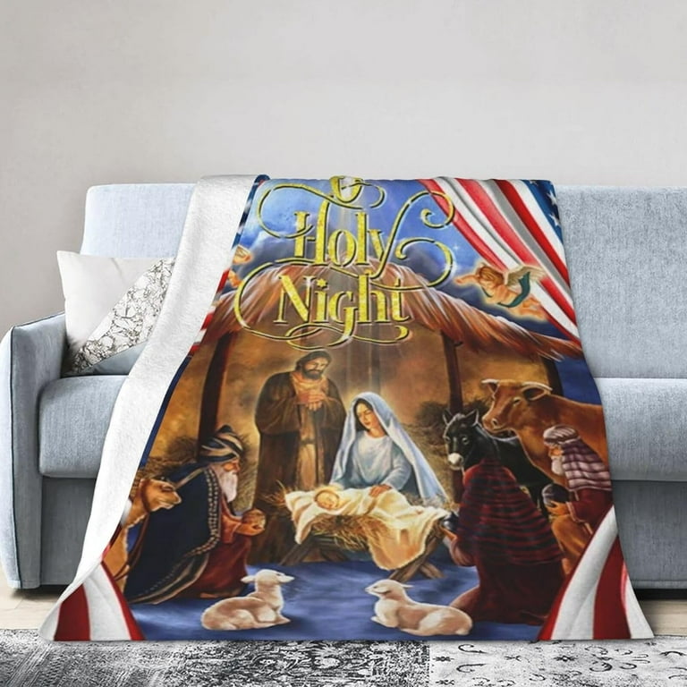 Silent night blanket cheap
