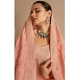 thumbnail image 4 of Pakistani Style Ramzan Party Wear Shalwar Kameez Suits Indian Sewn Plazo Dress ( Orange, 6XL - 54 ), 4 of 6