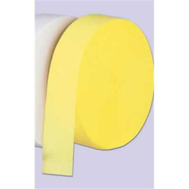 Beistle - 55336-Y - FR Festive Crepe Streamer- Pack of 12