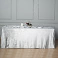 thumbnail image 5 of BalsaCircle Christmas Holidays 90" x 156" Silver Rectangular Premium Velvet Tablecloth Linen, 5 of 8