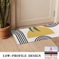 thumbnail image 3 of Orange Boho Geometric and Plant Pattern Door Rugs,Washable Non Slip Door Mats Indoor,Decorative Door Mats,Entry Mat Indoor for Entrance,Bedroom,Kitchen,Bathroom,16"x47", 3 of 6