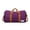 Purple, variant on LSLJS Travel Duffel Bag, Large Capacity Weekender Bags with Shoes Compartment and Shoulder Strap Waterproof Sport Gym Tote Bag Personal Item Bag Foldable Carry on Luggage Overnight Bag for Women Men