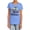 Carolina Blue, variant on Batman Classic Tv to The Batmobile Women's T Shirt, Royal, Medium