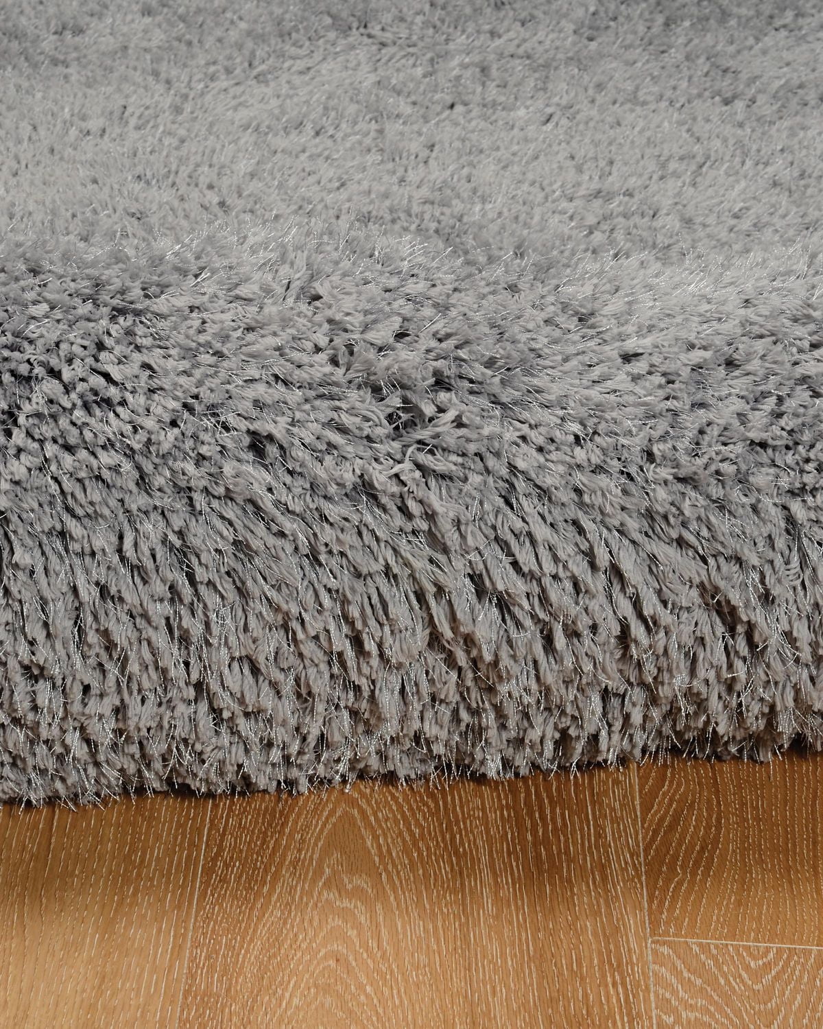 Tapis Shaggy Pastel gris de 8 pi. x 10 pi.